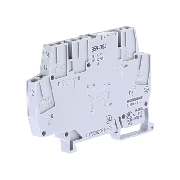 Wago 859-304 Relay Module 24vdc